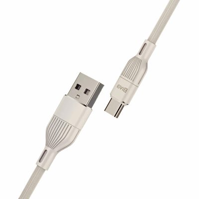 کابل فست شارژ پی وی سی USB به Type-C بیوا (Biva) مدل C-02T طول 1.2 متر