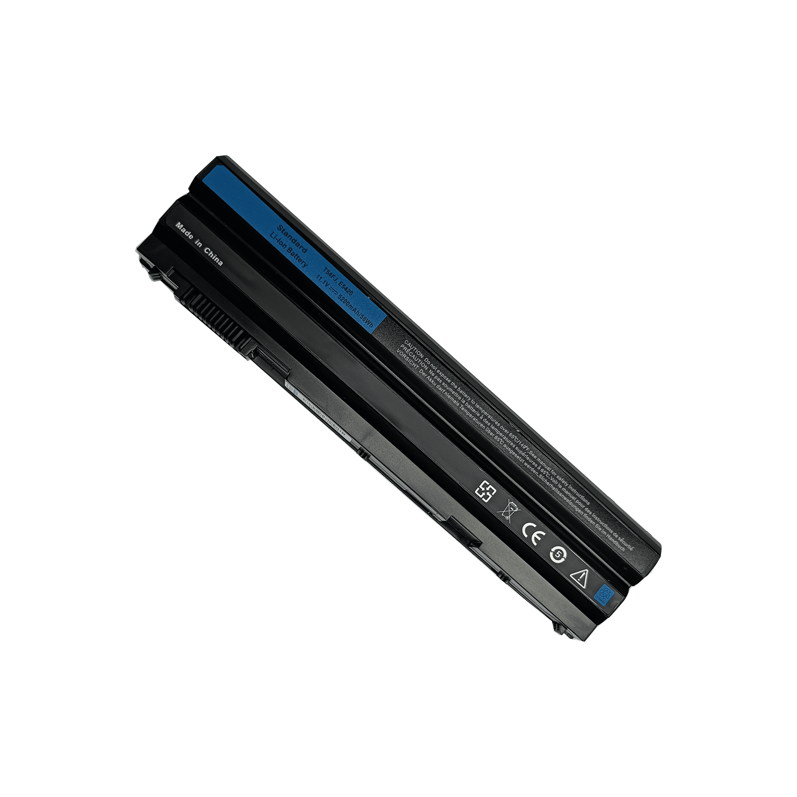 باتري لپ تاپ دل DELL Laptop Battery T54FJ, E5420 / 6CELL 5200mAh / 58Wh / E5420, E5530, E6430, E6520, E6530, E6440, E6540, E5430, E5520