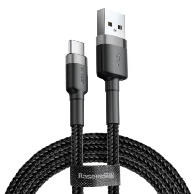 کابل فست شارژ USB به Type-C باسئوس مدل CATKLF-BG1 طول 1 متر