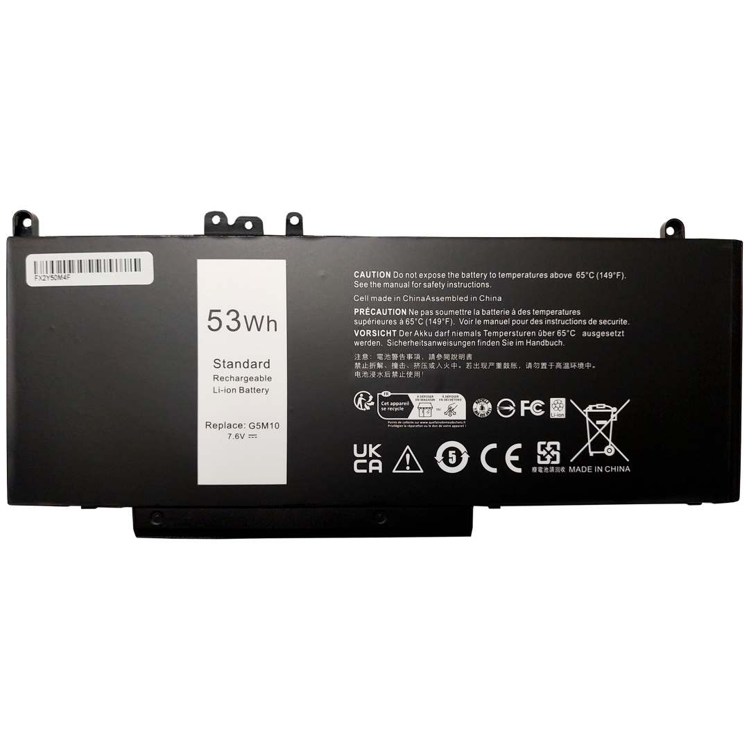باتری لپ تاپ برند دل مدل G5M10 مناسب برای Dell E5450