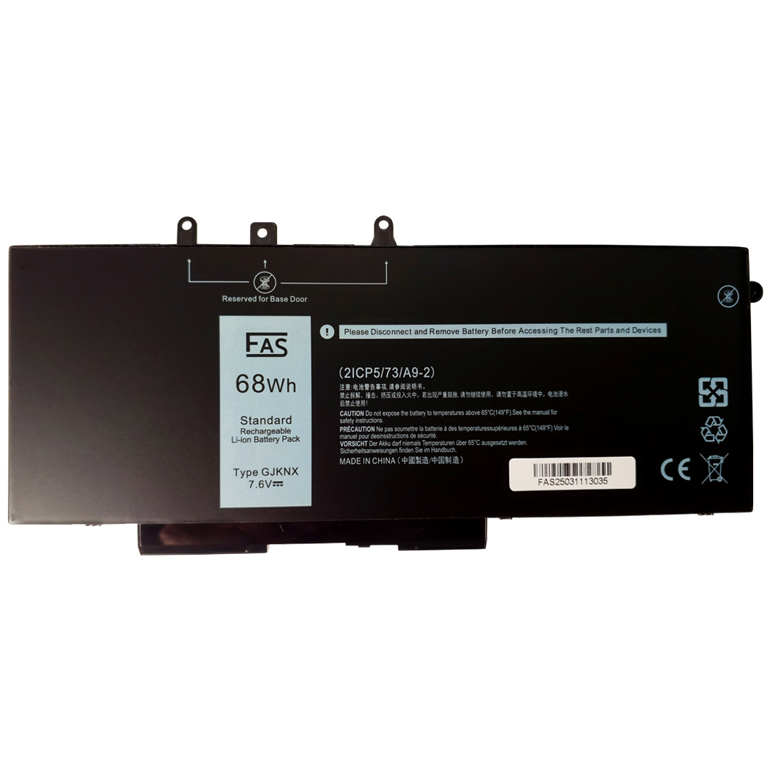باتری لپ تاپ دل مدل GJKNX مناسب برای Dell Latitude 5480, 5490, 5580, 5590